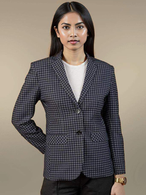 Talethread Women Black Blazers