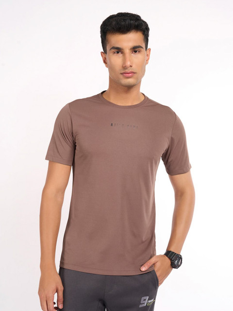 Ajile by Pantaloons Men Typography Printed Round Neck T-shirt