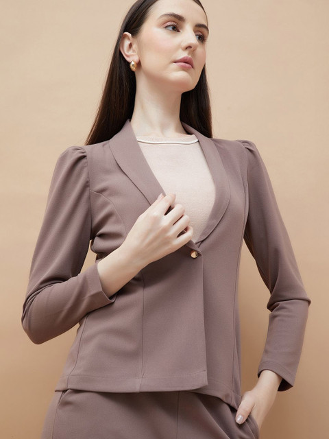 CODE by Lifestyle Tailored Shawl Collar Jacket with Embroidered