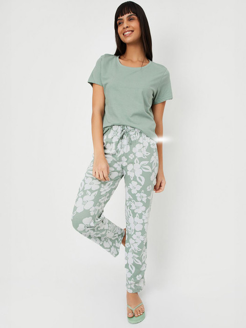 max Women Pure Cotton Night suit