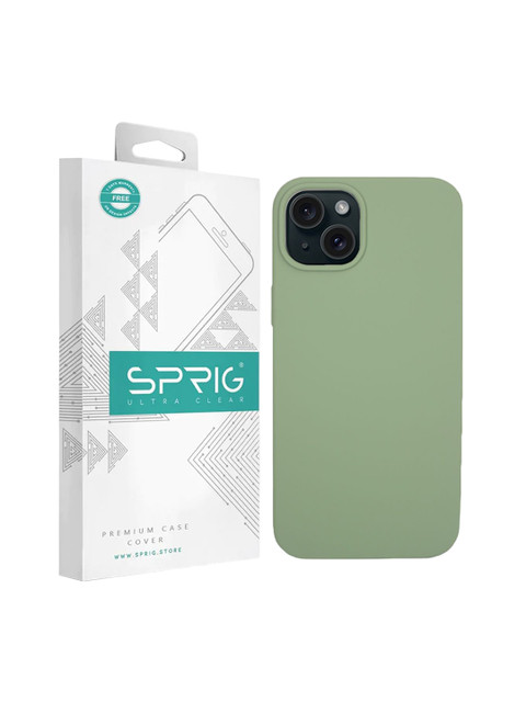 SPRIG iPhone 15 Plus Liquid Silicone Back Cover
