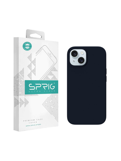 SPRIG iPhone 15 Plus Liquid Silicone Back Cover