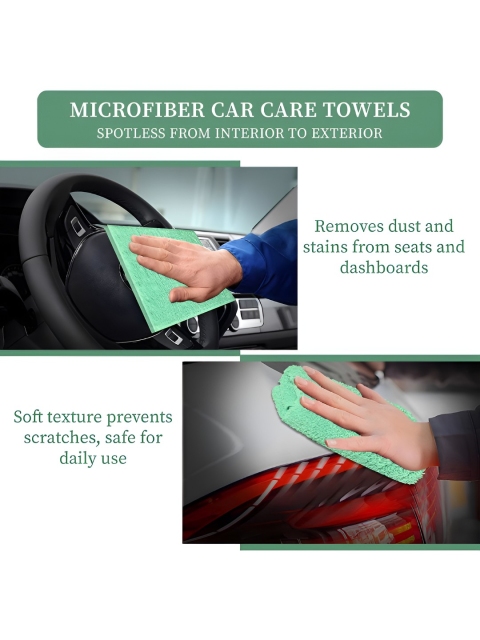 Aura Green 2025 Solid Other Apron With Chef Cap Cleaning Cloth - Image 5