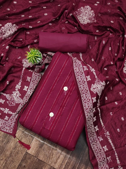 LeeliPeeri Designer Unstitched Dress Material