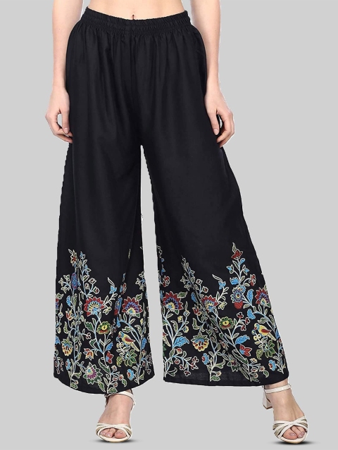 Aura Glam Women Printed Ethnic Palazzos