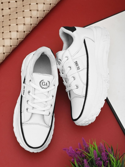Groofer Women Lace-Ups Sneakers