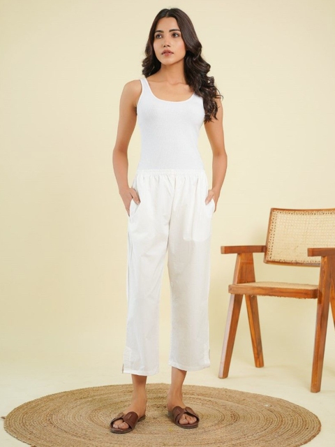 GOODHAND Cotton Mid Rise Trousers - Image 4
