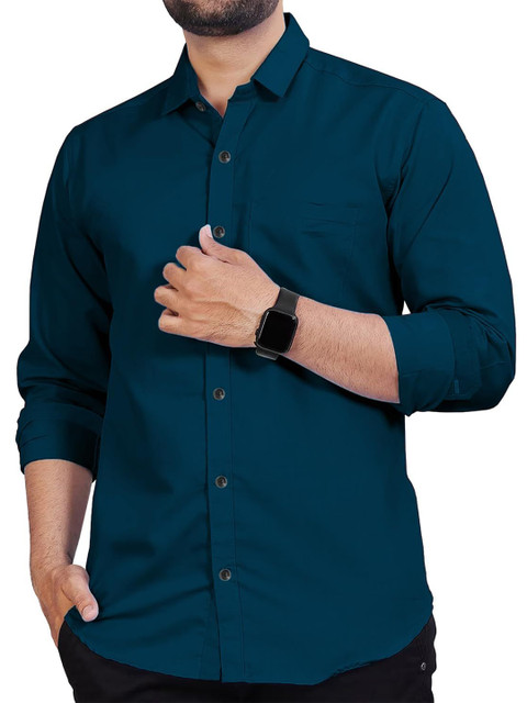 Vida Loca Men Slim Fit Opaque Casual Shirt