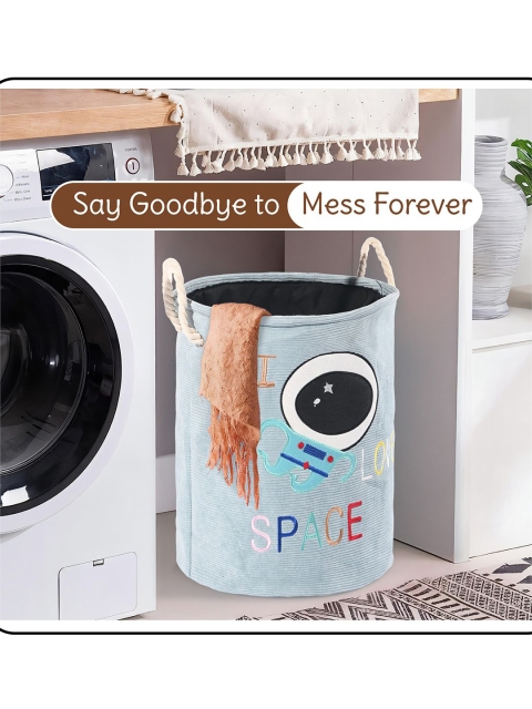 Aura Multipurpose 36 Ltr Foldable Washing Clothes Laundry Basket - Image 4