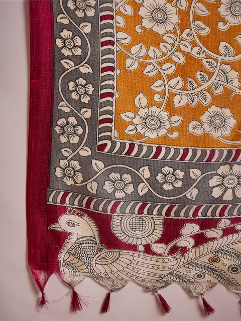 InWeave Women Regular Kurta with Palazzos & With Dupatta - Image 4