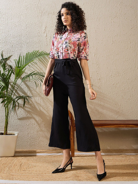 StyleStone Printed Basic Jumpsuit