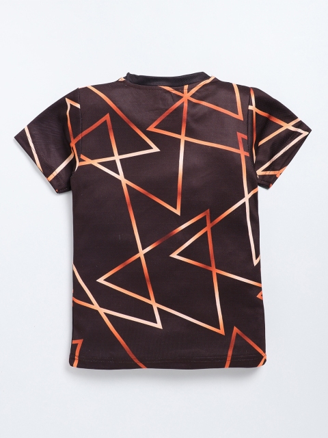HRX by Hrithik Roshan Boys Geometric Printed T-shirt - Image 3