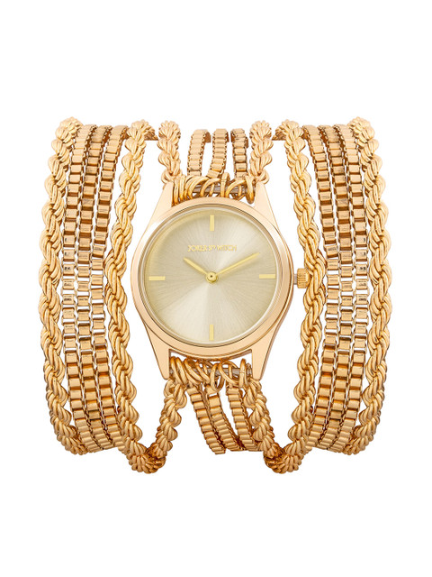 JOKER & WITCH Women Dial & Wrap Around Straps Analogue Watch AMWW1045 - Image 3