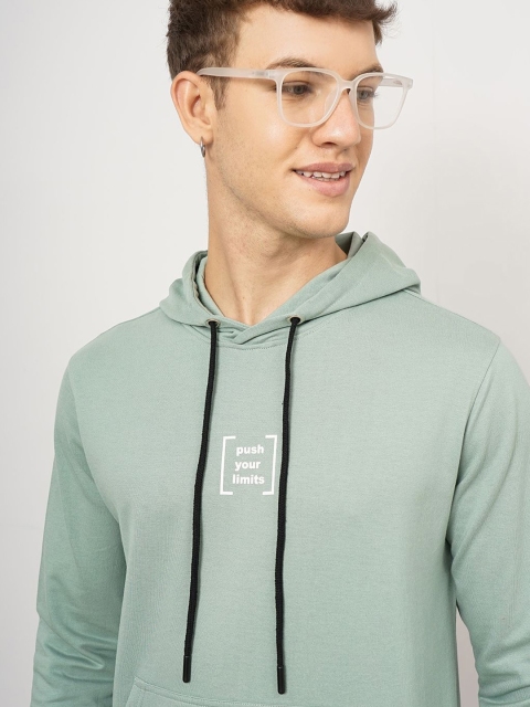 Genoa Men Printed Long Sleeves Pullover Hooded Sweatshirt With Kangaroo Pocket - Image 2
