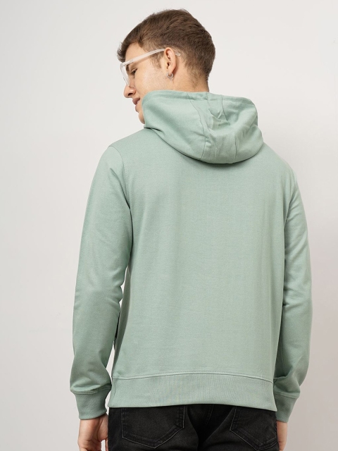 Genoa Men Printed Long Sleeves Pullover Hooded Sweatshirt With Kangaroo Pocket - Image 5