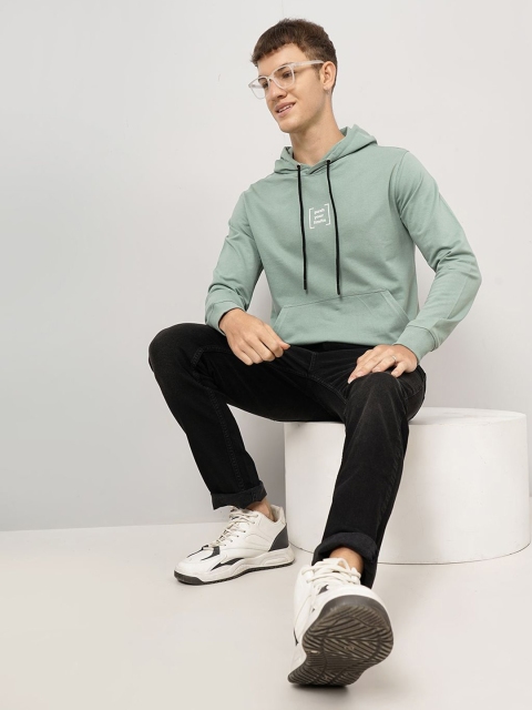 Genoa Men Printed Long Sleeves Pullover Hooded Sweatshirt With Kangaroo Pocket - Image 7