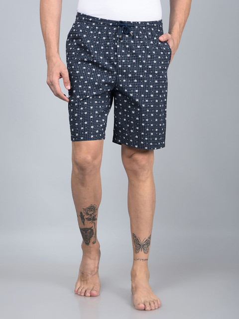 Crimsoune Club Men Printed Lounge Shorts