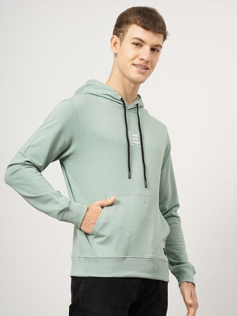 Genoa Men Printed Long Sleeves Pullover Hooded Sweatshirt With Kangaroo Pocket - Image 3