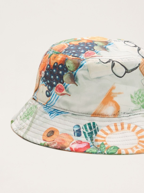 THE BEAR HOUSE Men Self Designed Bucket Hat - Image 2