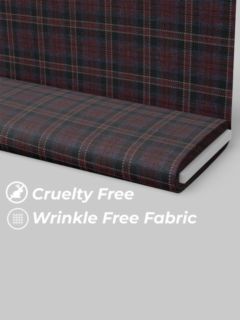 Bigreams Men Checked Cotton Suit Piece Clothing Fabric - Image 5