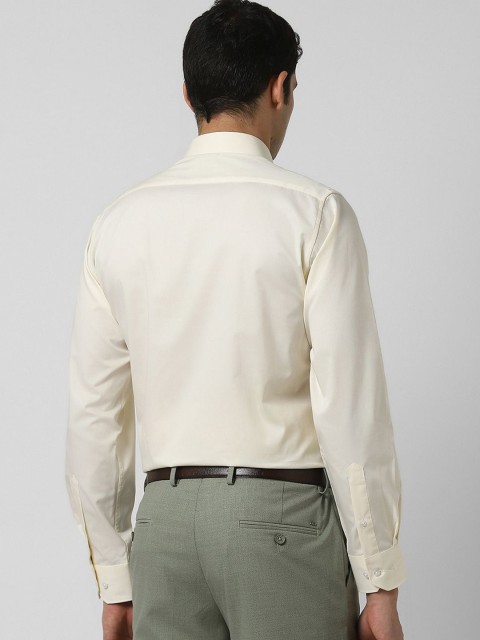 Van Heusen Slim Fit Spread Collar Pure Cotton Formal Shirt - Image 4