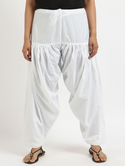 Trendzmy Women Loose Fit Cotton Mid-Rise Salwar