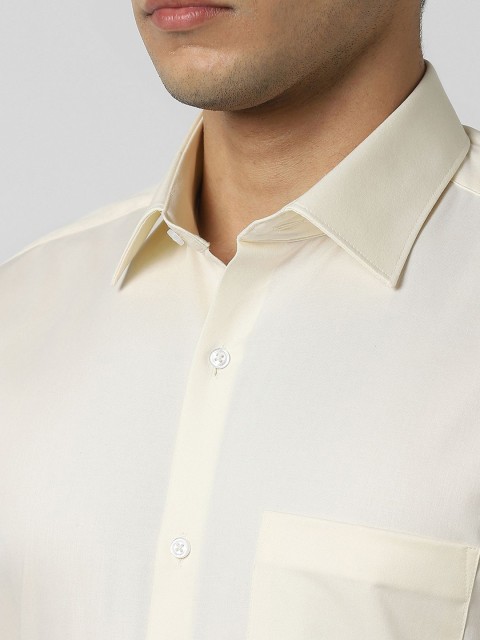 Van Heusen Slim Fit Spread Collar Pure Cotton Formal Shirt - Image 2