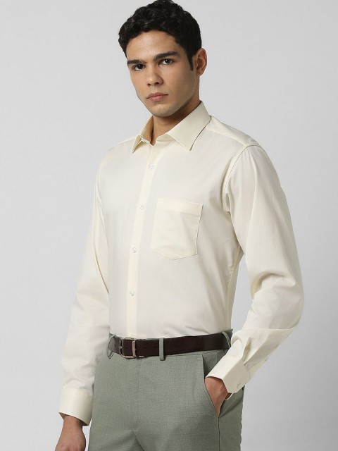 Van Heusen Slim Fit Spread Collar Pure Cotton Formal Shirt - Image 3