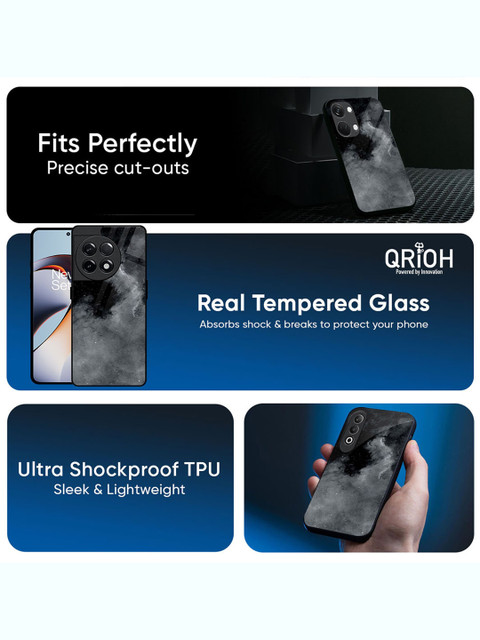 QRIOH Fossil Gradient OnePlus Nord CE4 5G Impact Resistant Back Case - Image 4