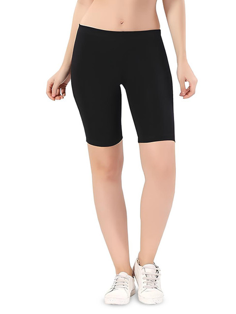 BAESD Women Solid Swim Shorts