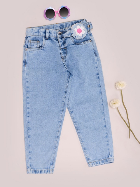 Pantaloons Junior Girls Regular Fit Mid-Rise Jeans