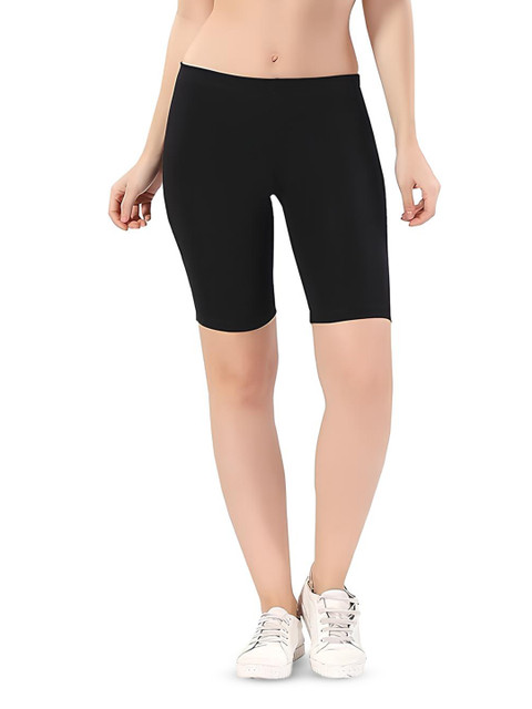 BAESD Women Solid Swim Shorts