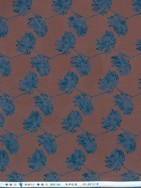 Ramraj Men Printed Cotton Shirt Clothing Fabric