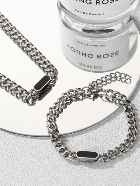The Roadster Lifestyle Co. Silver-Plated Wraparound Bracelet