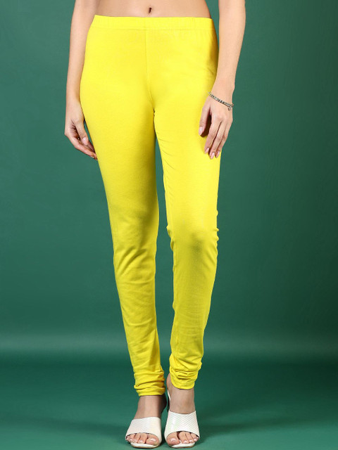 V-Mart Women Cotton Knitted Churidar Length Leggings