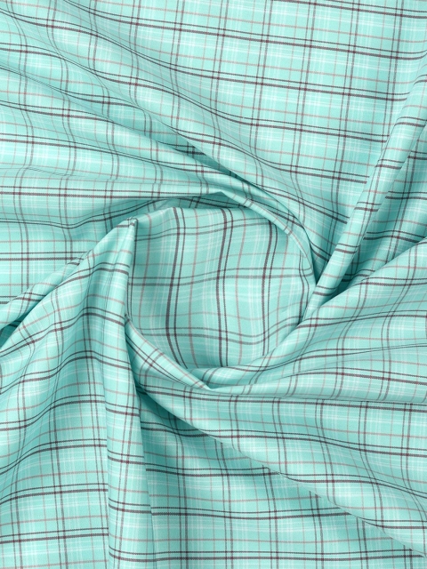 Ramraj Men Checked Cotton Shirt Clothing Fabric - Image 3