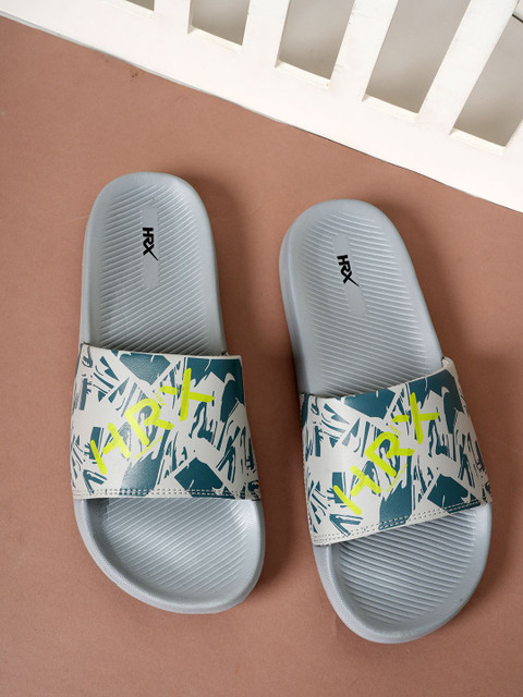 HRX by Hrithik Roshan Unisex Synthetic Printed Sliders