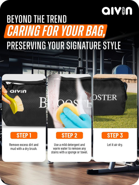Aivin Booster Small Sports Or Gym Duffel Bag - Image 3