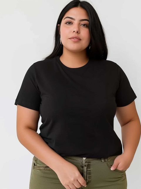Toodle Plus Women Plus size Cotton T-Shirt
