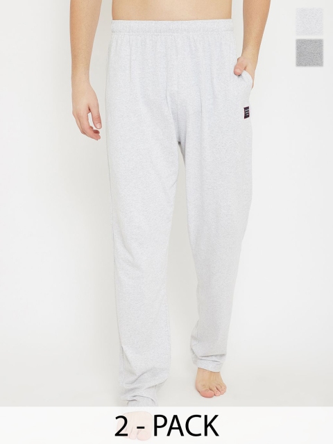 Bishop Cotton Men Pack of 2 Mid Rise Lounge Pants
