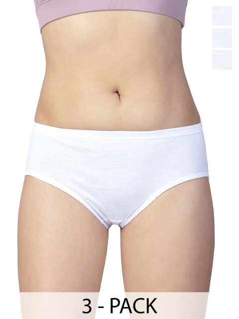 CHIC Pack Of 3 Pure Cotton Basic Briefs
