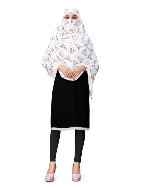 Vicharan Geometric Printed Cotton Dupatta - Image 4