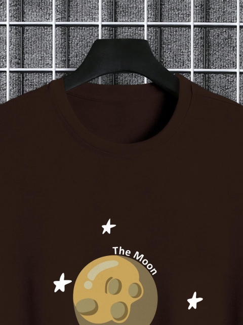 TOGS & TERRE Women Graphic Printed Round Neck Cotton Oversized T-shirt - Image 4