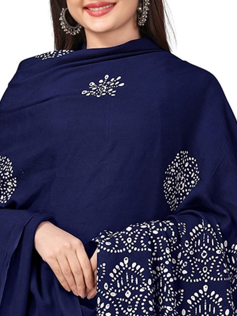Vicharan Batik Printed Cotton Dupatta - Image 2
