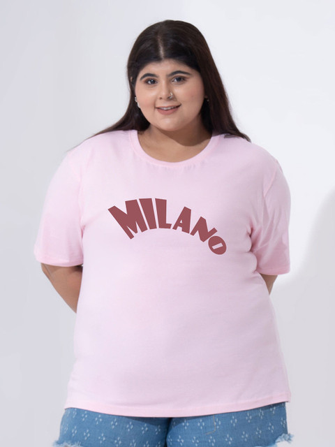 Toodle Plus Women Plus size Printed T-Shirt