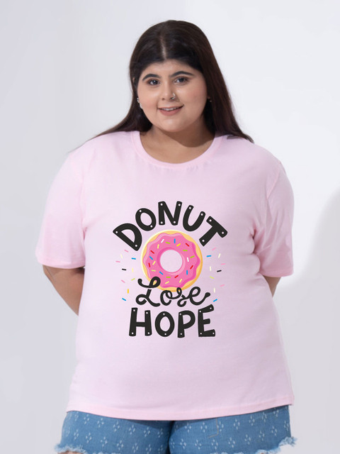 Toodle Plus Women Plus size Printed T-Shirt