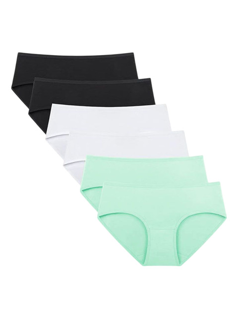 Diving Deep Women Pack Of 6 Hipster Briefs