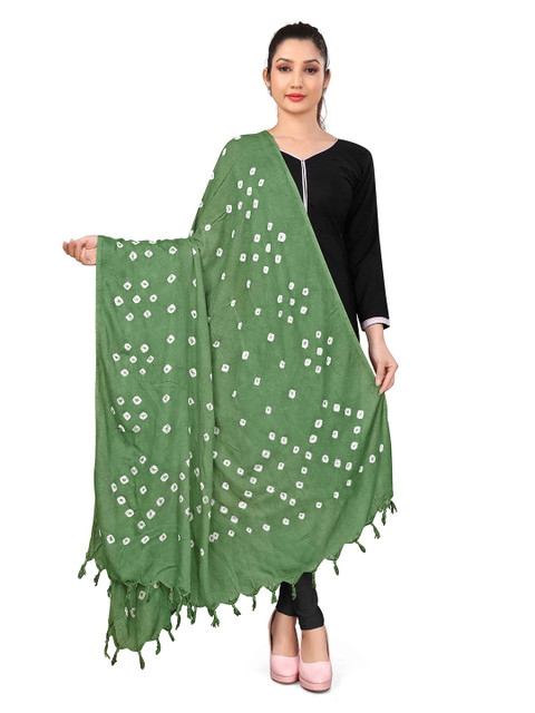 Vicharan Bandhani Printed Cotton Dupatta