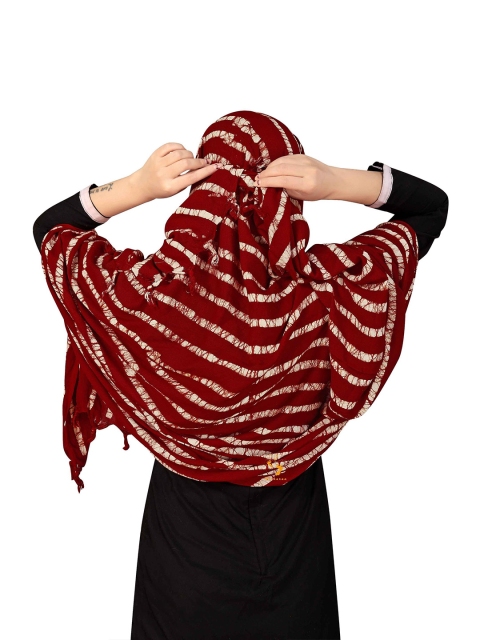 Vicharan Batik Printed Cotton Dupatta - Image 5