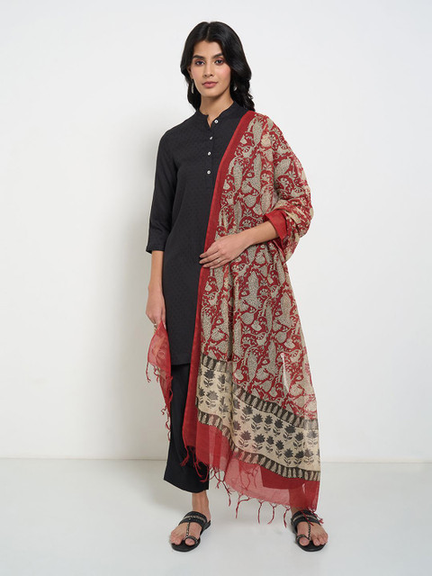 RANGMANCH BY PANTALOONS Floral Printed Dupatta